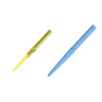 PRECI-POST-M laboratory post blue/yellow 2003L (2 x 50)
